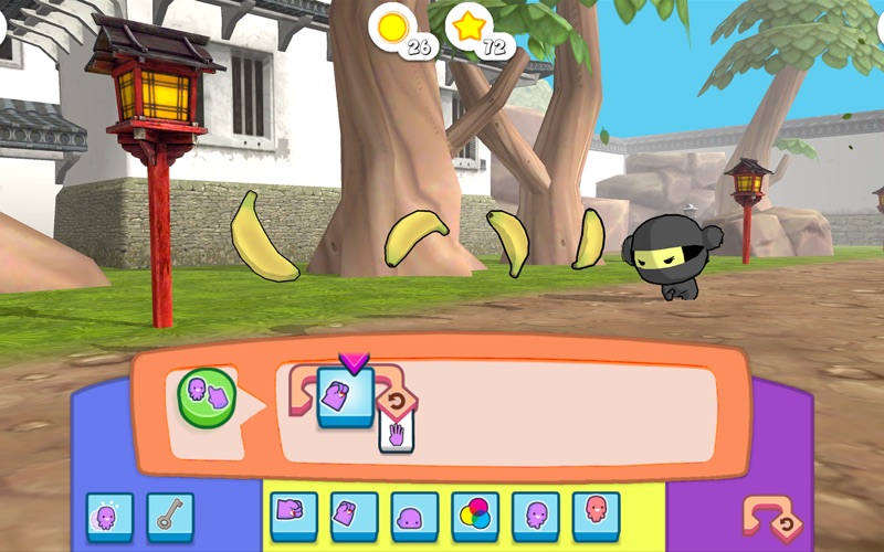 the foos coding 5+ | award-winning free educational programming game iphone screenshot 2