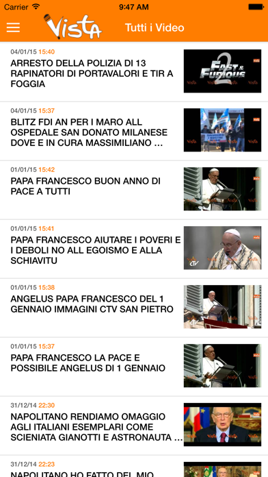 Screenshot #1 pour Vista TV