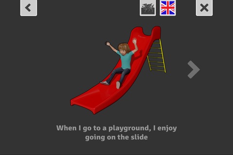 Cymryd tro wrth ddefnyddio Offer Chwarae / Taking turns when using Play Equipment screenshot 2