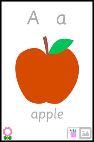 A for Apple (Alphabets Flashcards for Preschool Kids)のおすすめ画像2