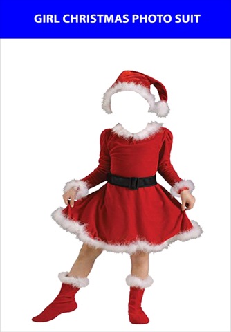 Girl Christmas Photo Suit screenshot 4