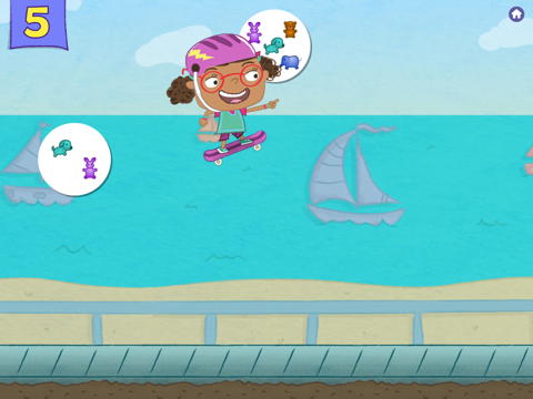 Gracie & Friends City Skate iPad screenshot 5 - Education app