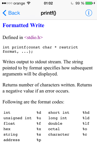 C Standard Library Lite screenshot 3