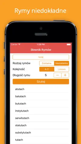 Game screenshot Słownik Rymów - polskie rymy apk