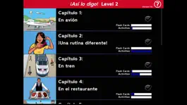 Game screenshot ¡Así lo digo! Level 2 apk