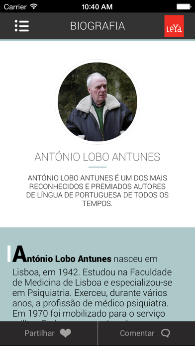 How to cancel & delete António Lobo Antunes from iphone & ipad 3