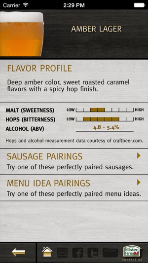 Hillshire Farm® American & Ethnic Sausage Menu Guide(圖2)-速報App