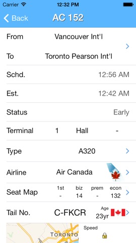 Canada Airport - iPlane Flight Informationのおすすめ画像2