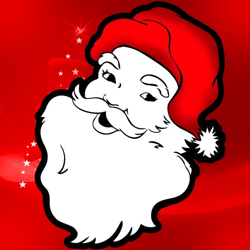 Santa Coloring Pages - Learn Free Amazing HD Paint & Educational Activities for Toddlers, Pre School & Kindergarten Kids