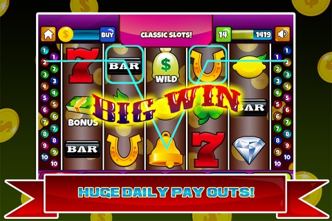 Mega Party Multi Line Slots - Casino Machine Win Big Vegas screenshot 3