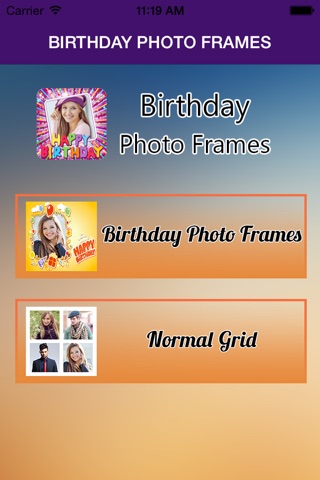 Birthday Photo Frames HD screenshot 2