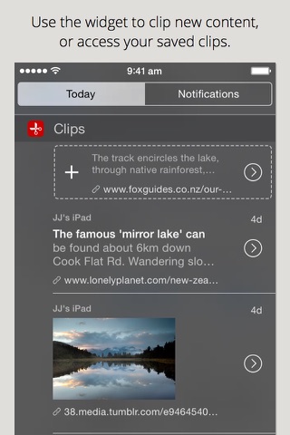 Clips - Copy and paste anywhere with widget and keyboard screenshot 2