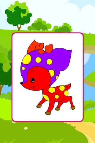 Coloring Forest Deer screenshot 2