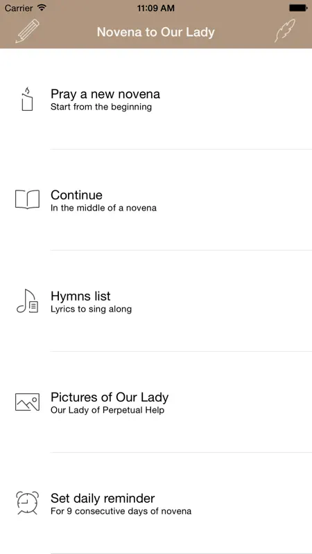 Novena to Our Lady of Perpetual Help screenshot 2 of 5
