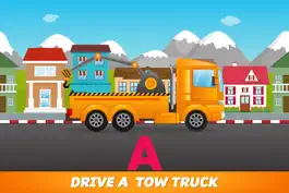 Game screenshot ABC Tow Truck Free - an alphabet fun game for preschool kids learning ABCs and love Trucks and Things That Go apk