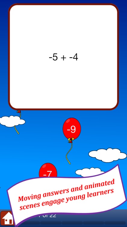 Addition Test - a addition quiz to test simple math facts for elementary school screenshot-3