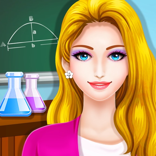 Fashion Doll Salon - Teacher Dress Up for School! iOS App