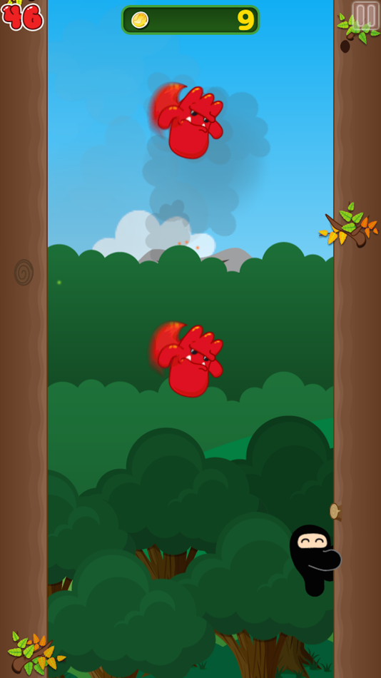 #2. Ninjatown: Trees Of Doom! (iOS) 由: Megaspace Industries LLC