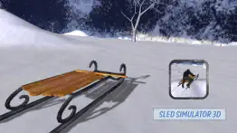 sled simulator 3d iphone screenshot 1