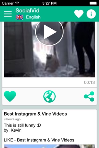 SocialVid - Best social videos screenshot 2