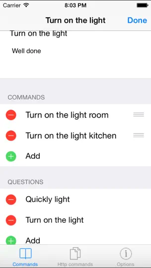 Скриншот Voice Control Free на iPhone 4