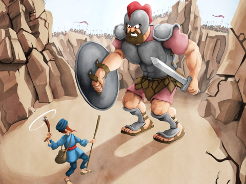 Screenshot #4 pour David and Goliath AR