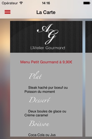 Restaurant L’Atelier Gourmand La Roche Posay screenshot 2
