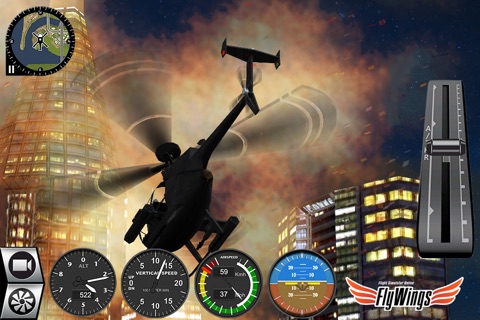Helicopter Simulator Game 2016 - Pilot Career Missions screenshot 4