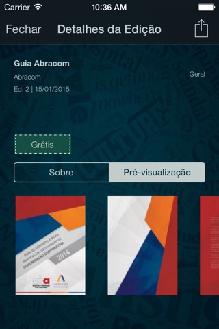 Biblioteca Abracom screenshot 3