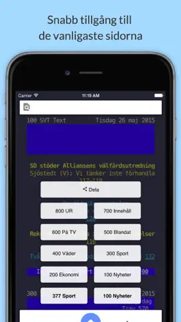 Game screenshot SVT Text TV från TextTV.nu hack