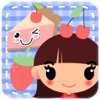 A Cute Kawaii Style Kids Photobooth Camera Chibi Sticker Maker + Fun for Girls Boys and Family