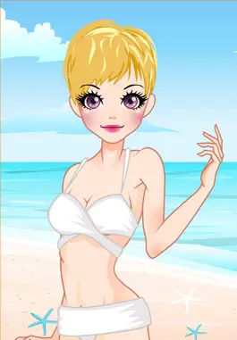 Game screenshot Tropical Fashion Models 2 - Dress up and make up game for kids who love fashion apk
