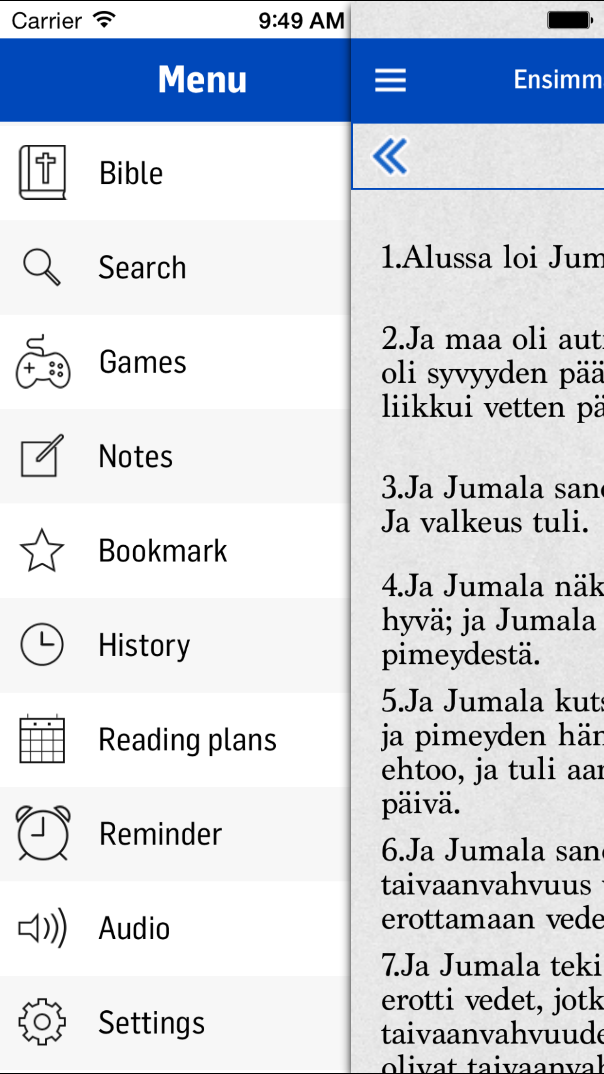 finnish bible free