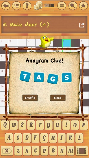 Easy Crossword - Anagram - Pack 1!