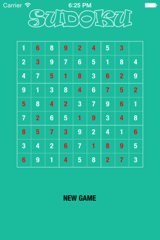 Sudoku Boardgame screenshot 2