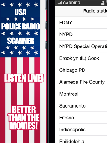 Screenshot #4 pour Police Scanner Radio USA