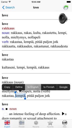 English Finnish best dictionary translator - Englanti Suomi (圖3)-速報App