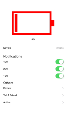 Battery Watch for Apple Watch screenshot 1