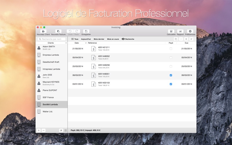 Screenshot #2 pour Invoicing