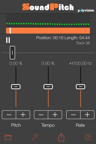 SoundPitch - music slow down with quality screenshot 2