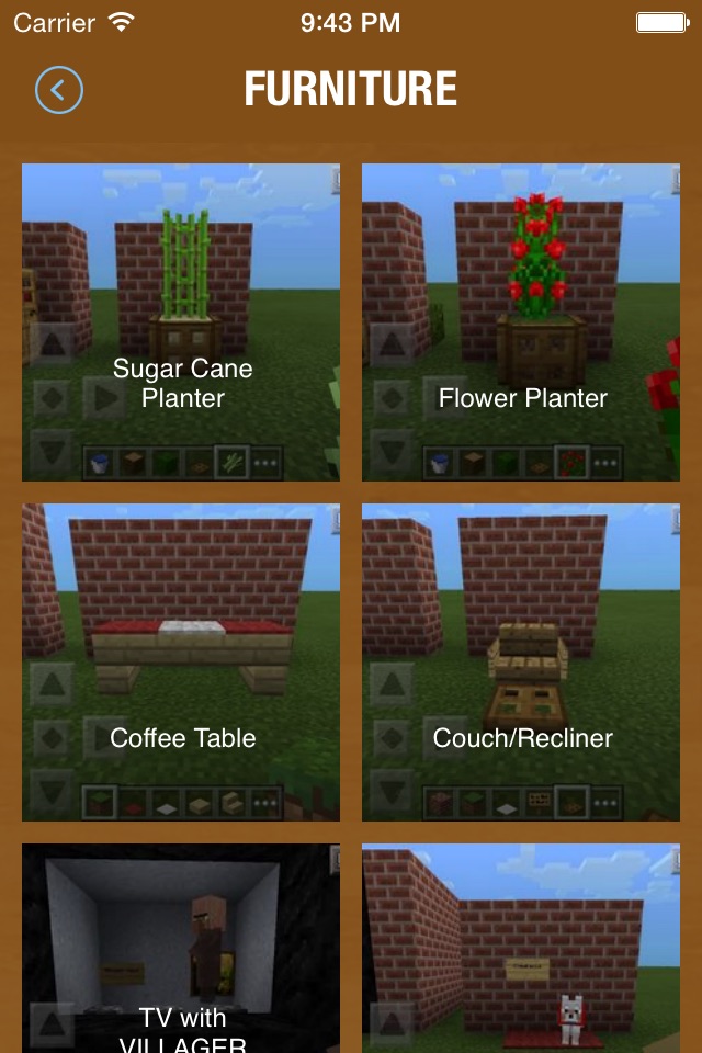 Furniture Guide for Minecraft - Craft Amazing Furniture for your House! screenshot 3