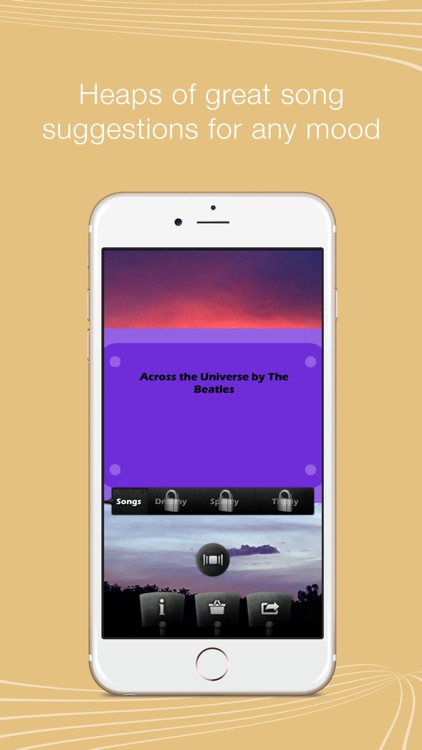 Atmospheric Song Suggestor – Shake for the perfect song