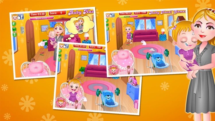 Baby Hazel Mischief Time