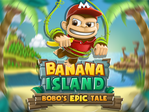 バナナアイランド - 猿の叙事詩物語 – 実行し、ゲームをジャンプのおすすめ画像1