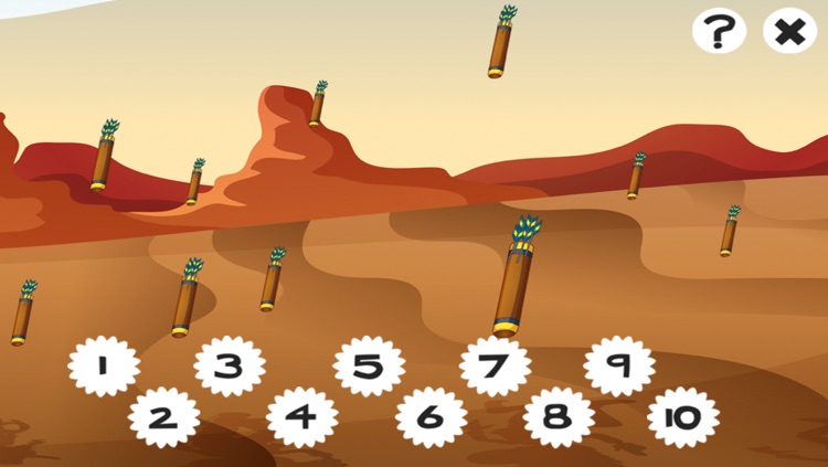 A Cowboy Counting game for children: Learn to count the numbers 1-10 screenshot-4