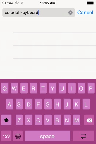 Colorful Keyboard - Custom Themes screenshot 2