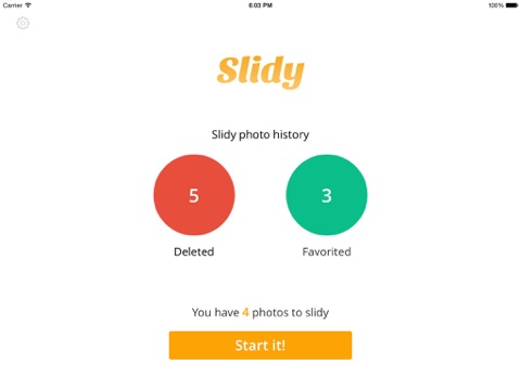 Screenshot #4 pour Slidy Pro - The most effective way to delete and manage your photos, free storage space