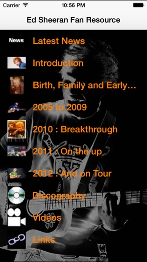 Ed Sheeran Fan Resource(圖1)-速報App