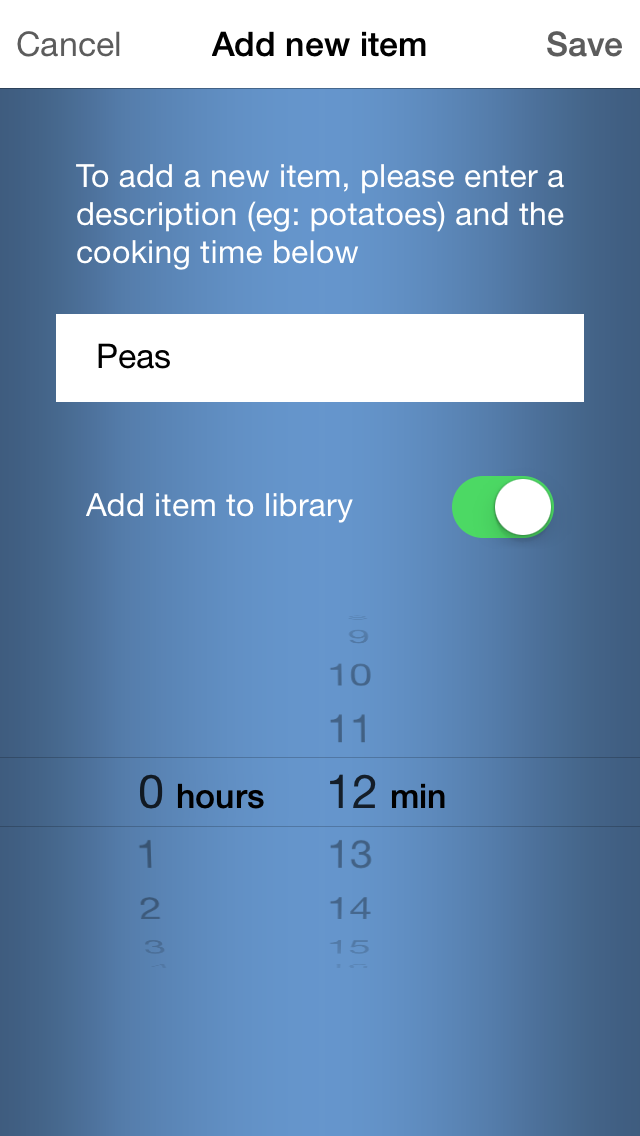 Cookit - cooking meal timer Screenshot