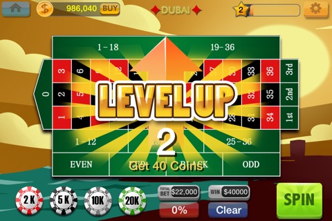 Roulette Casino Elite (with Free Bonus Games & Chips!) screenshot 2
